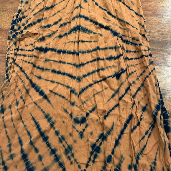 YFB Young Fabulous Broke V-neck Ruched Bodice Maxi Dress Women’s Size XS - Picture 2 of 6